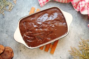 Турецкий шоколадный мокрый кекс Турецкий шоколадный мокрый кекс