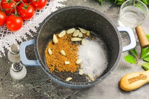 Хрустящие огурчики с горчицей