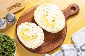 Стейк из капусты в аэрогриле Стейк из капусты в аэрогриле