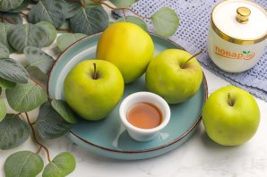 Яблоки с медом в аэрогриле Яблоки с медом в аэрогриле