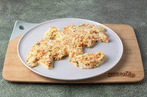 Салат с маринованными шампиньонами на год Дракона