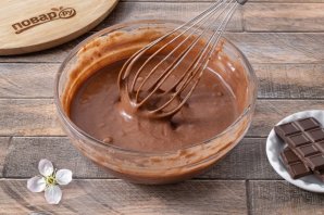 Постный шоколадный кекс Постный шоколадный кекс