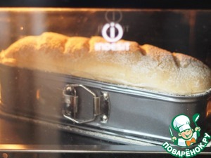 Белый хлеб домашней выпечки