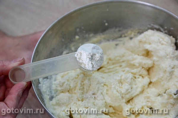 Творожная запеканка с грушей в мультиварке