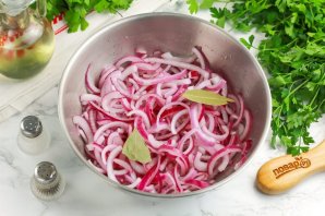 Лук маринованный быстрый