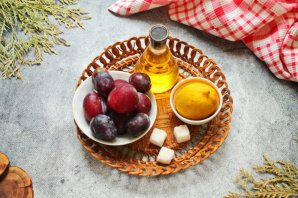 Запеченные сливы Запеченные сливы