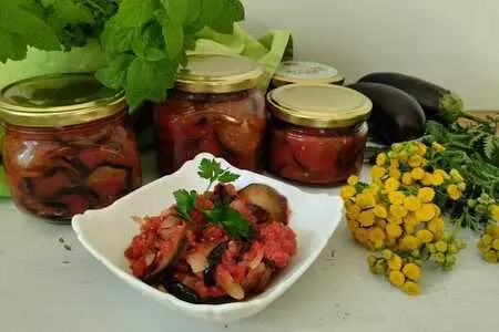 Меживо из баклажанов Меживо из баклажанов