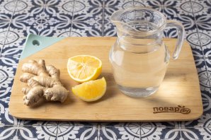 Имбирный чай с лимоном для похудения Имбирный чай с лимоном для похудения
