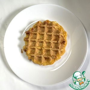 Тыквенные вафли с сыром фета Тыквенные вафли с сыром фета