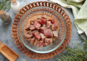 Тунец с кабачками в духовке Тунец с кабачками в духовке