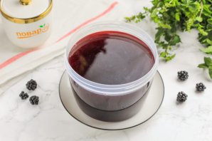 Ежевичная наливка Ежевичная наливка