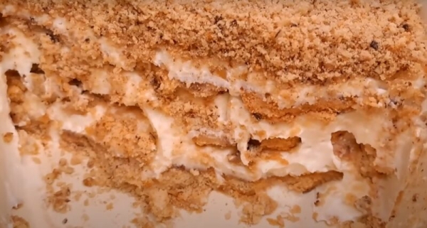 Торт-пирожное без выпечки из печенья. Рецепт за 15 минут: готовлю легко и вкусно из самых простых ингредиентов Торт-пирожное без выпечки из печенья. Рецепт за 15 минут: готовлю легко и вкусно из самых простых ингредиентов