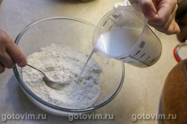 Пышные оладьи с тыквой и беконом