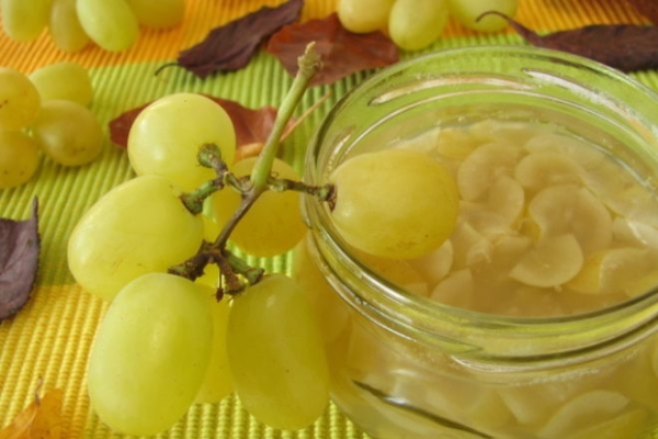 Варенье из зеленого винограда с желатином Варенье из зеленого винограда с желатином