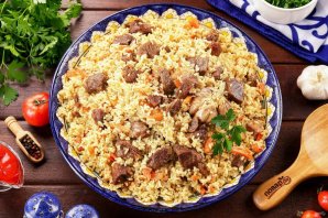 Рассыпчатый плов с говядиной Рассыпчатый плов с говядиной