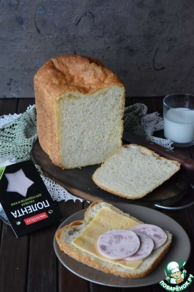 Хлеб с рисовой полентой