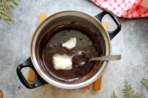 Шоколадно-банановый торт без выпечки за 15 минут Шоколадно-банановый торт без выпечки за 15 минут