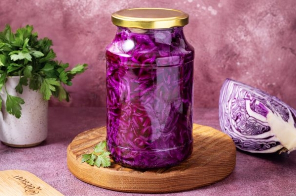 Маринованная красная капуста