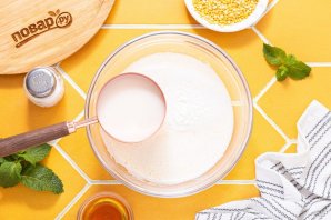 Оладьи из маша