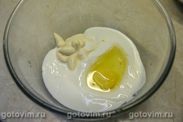 Заливной пирог с лисичками и беконом Заливной пирог с лисичками и беконом