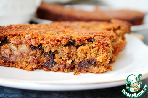 Постный пирог-кекс с полентой Постный пирог-кекс с полентой