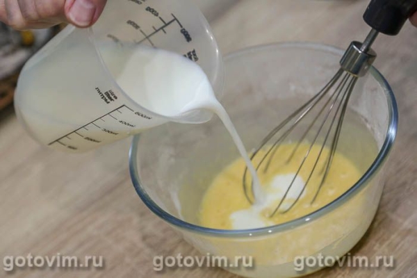 Заварной крем в микроволновке