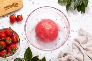 Клубничное печенье Клубничное печенье