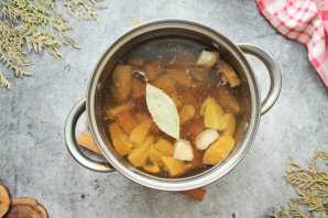 Грибной бульон Грибной бульон