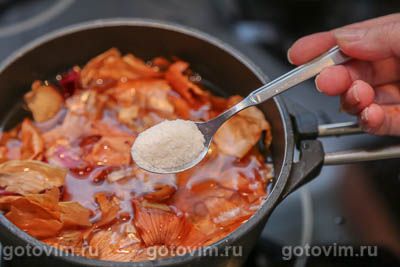 Яйца в луковой шелухе Яйца в луковой шелухе