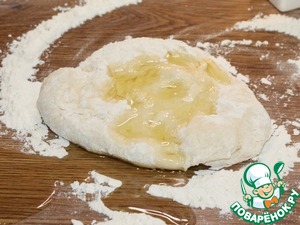 Морские узелки с чесночным маслом Морские узелки с чесночным маслом