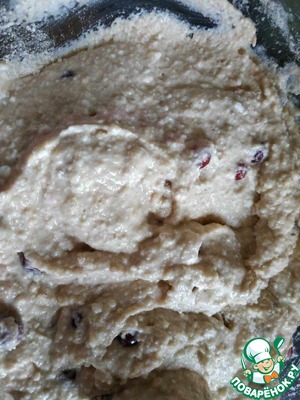 Оладьи с рикоттой и брусникой Оладьи с рикоттой и брусникой