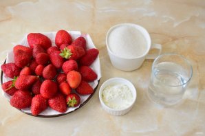 Варенье из клубники с кукурузным крахмалом Варенье из клубники с кукурузным крахмалом