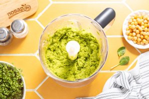 Хумус со шпинатом Хумус со шпинатом