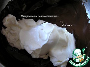 Шоколадно-творожный рулет "Рождественское полено" Шоколадно-творожный рулет "Рождественское полено"