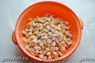 Новогодний салат «Ёлочка»