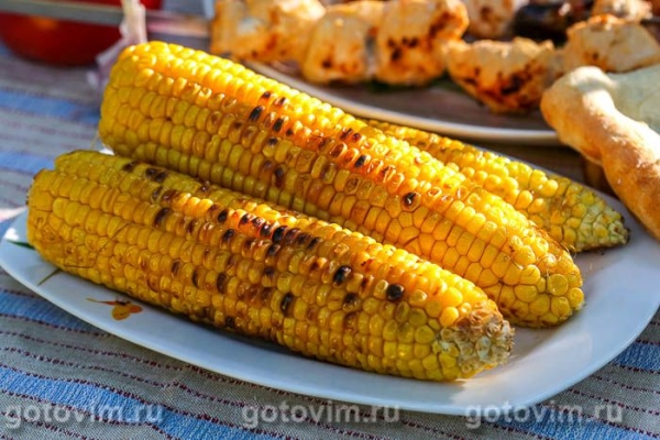Кукуруза на мангале