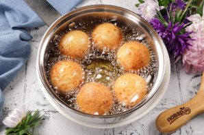 Пончики творожные за 10 минут Пончики творожные за 10 минут