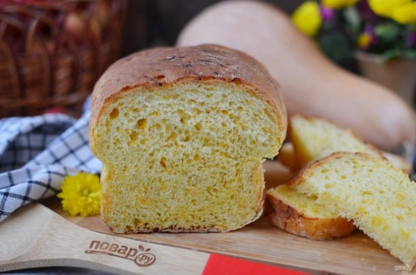 Хлеб с тыквой Хлеб с тыквой