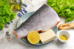 Горбуша со сливочным сыром в духовке Горбуша со сливочным сыром в духовке