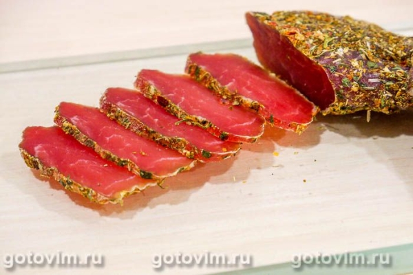 Сыровяленая свиная вырезка