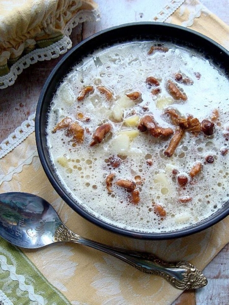 Суп из лисичек Суп из лисичек