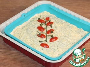 Овощной пирог с консервированным тунцом