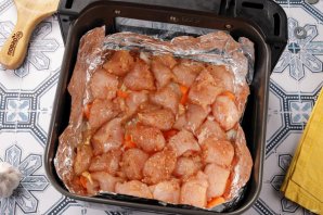 Курица с картошкой в аэрогриле Курица с картошкой в аэрогриле