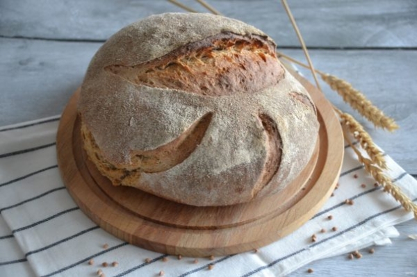 Гречневый хлеб на закваске Гречневый хлеб на закваске