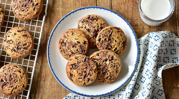 Печенье с шоколадной крошкой, пошаговый рецепт с фото Печенье с шоколадной крошкой, пошаговый рецепт с фото