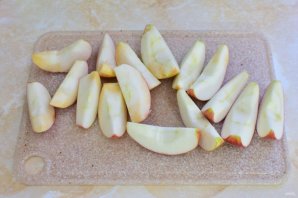 Свинина с яблоками в духовке Свинина с яблоками в духовке