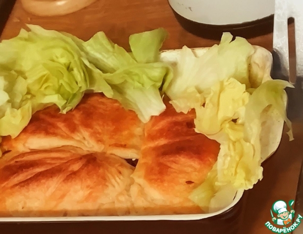 Питивье с артишоками, маслинами и фетой