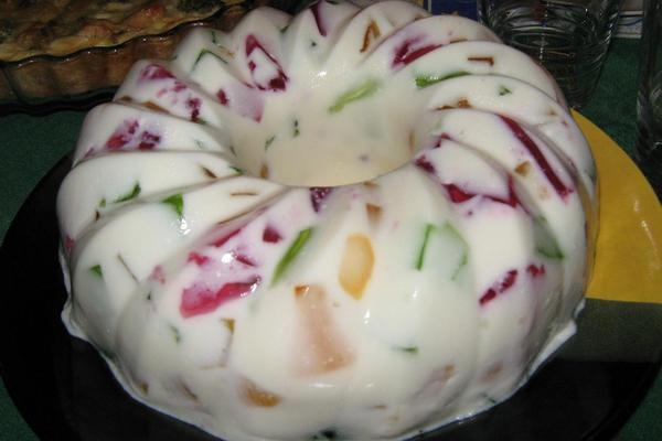 Творожный торт-желе &laquo;Битое стекло&raquo;