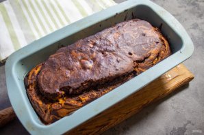 Тыквенный кекс мраморный Тыквенный кекс мраморный