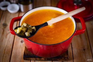 Рассольник с курицей Рассольник с курицей